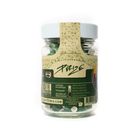 Purize - Xtra Slim Size - 100 Stück - Glas - Green