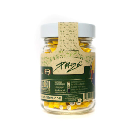 Purize - Xtra Slim Size - 100 Stück - Glas - Yellow