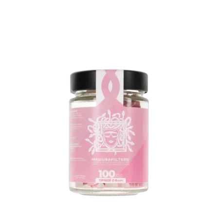 MedusaFilters - 100er Glas - ROSÉ - Hybrid Aktivkohlefilter