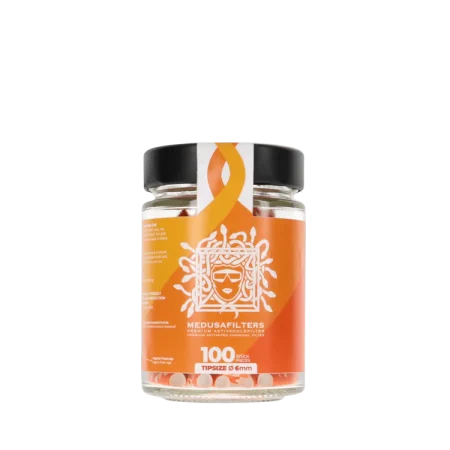 MedusaFilters - 100er Glas - SUNSET - Hybrid Aktivkohlefilter