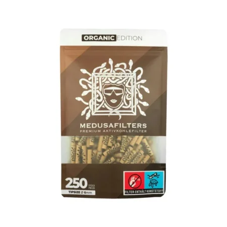 MedusaFilters - 250er Pack - ORGANIC - Hybrid Aktivkohlefilter