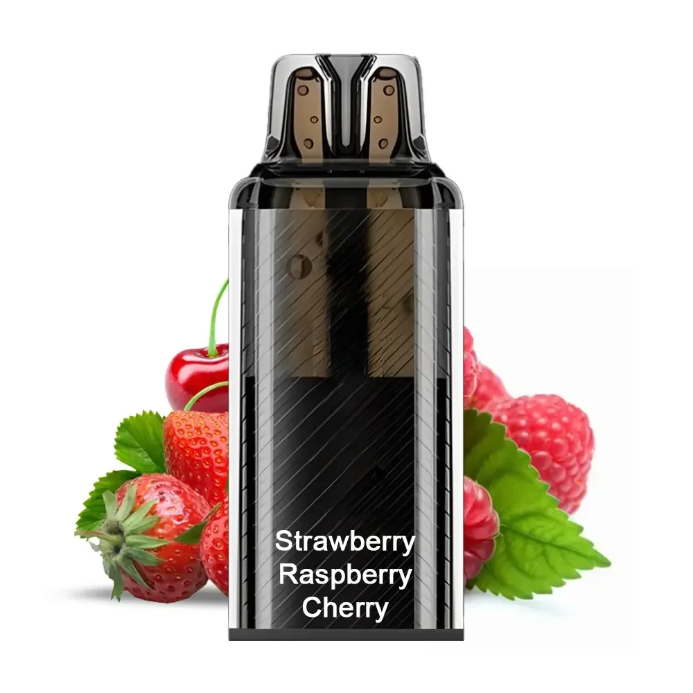 VOZOL Vista Plug 10000 - Pods - Strawberry Raspberry Cherry