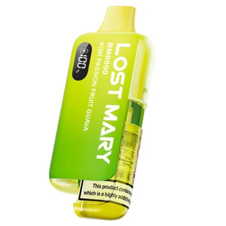 LOST MARY - BM6000 - 20mg/ml - Kiwi Passion Fruit Guava