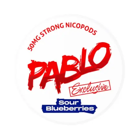 PABLO - Exclusive - Sour Blueberries - 50mg/g - 12g