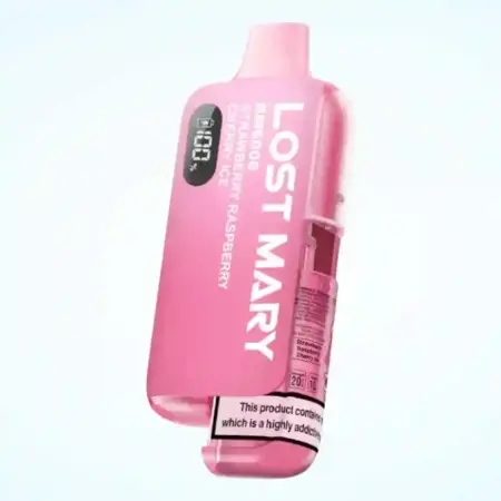 LOST MARY - BM6000 - 20mg/ml - Strawberry Raspberry Cherry Ice